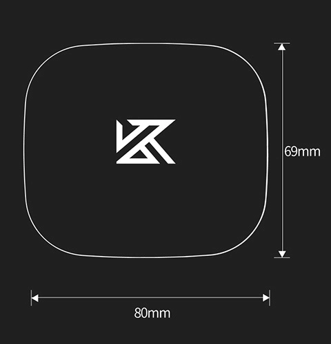 KZ XZ10 Charging box size