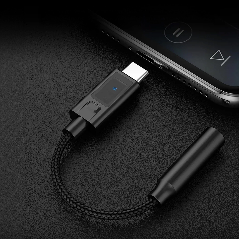 KZ AM02 USB DAC adapter with phone