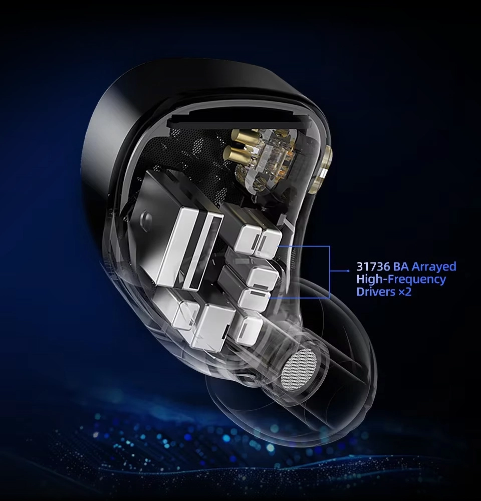 What's inside the KZ AM16