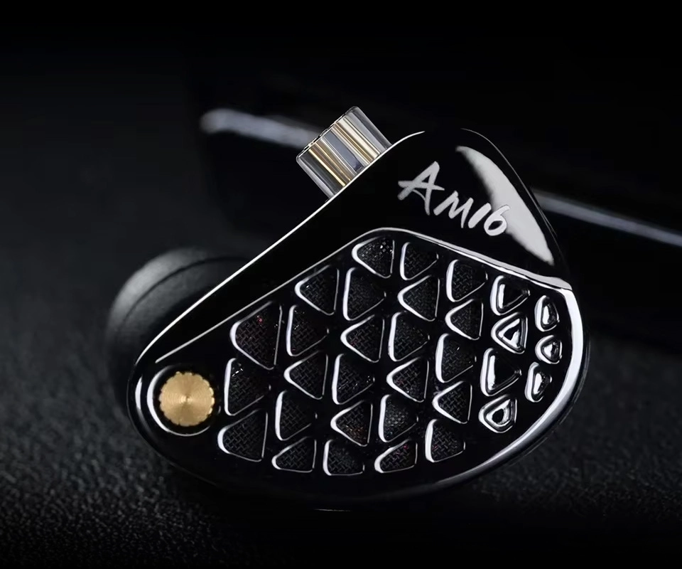 Left KZ AM16 Bass-Enhanced Edition without cable