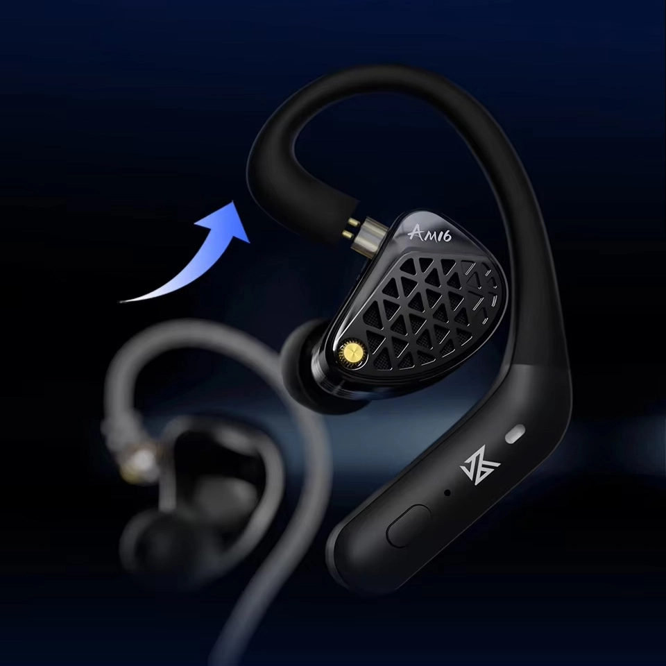 KZ AM16 paired with Bluetooth module