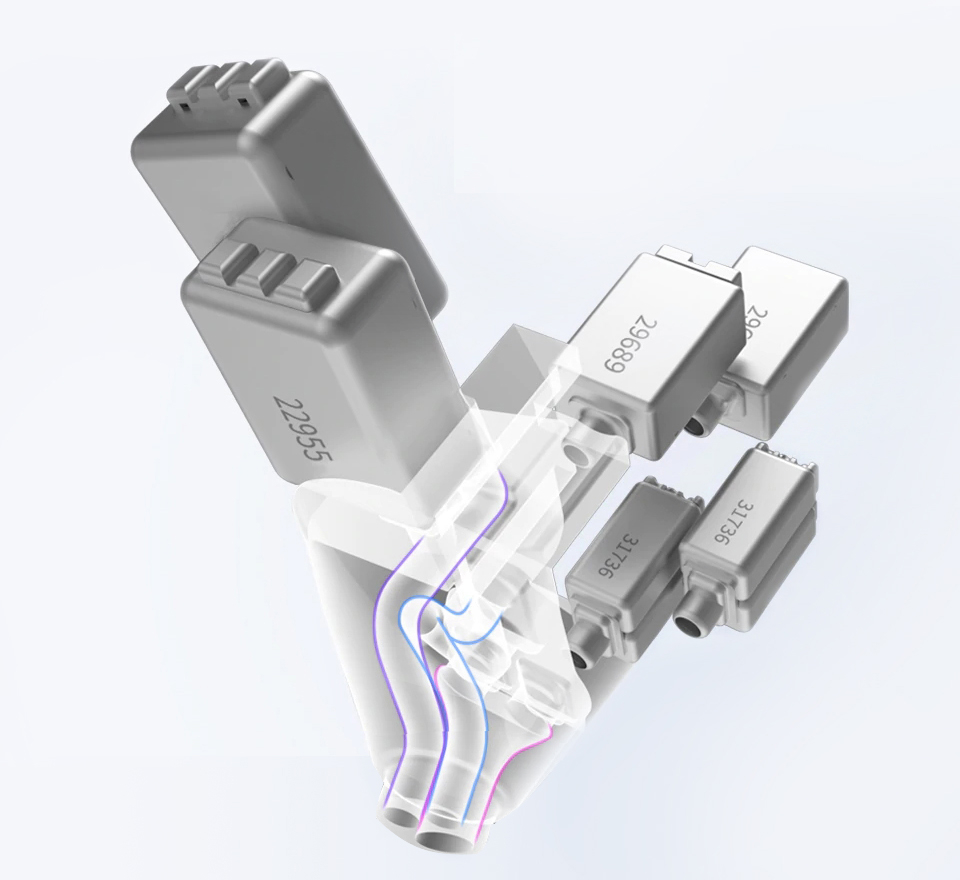 KZ AS16 Three-channel Acoustic Duct Structure