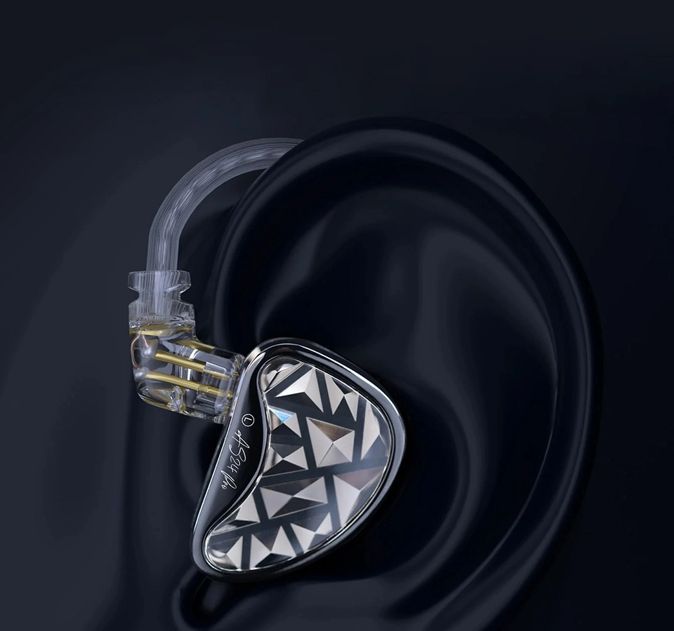 KZ AS24 Pro in the ear