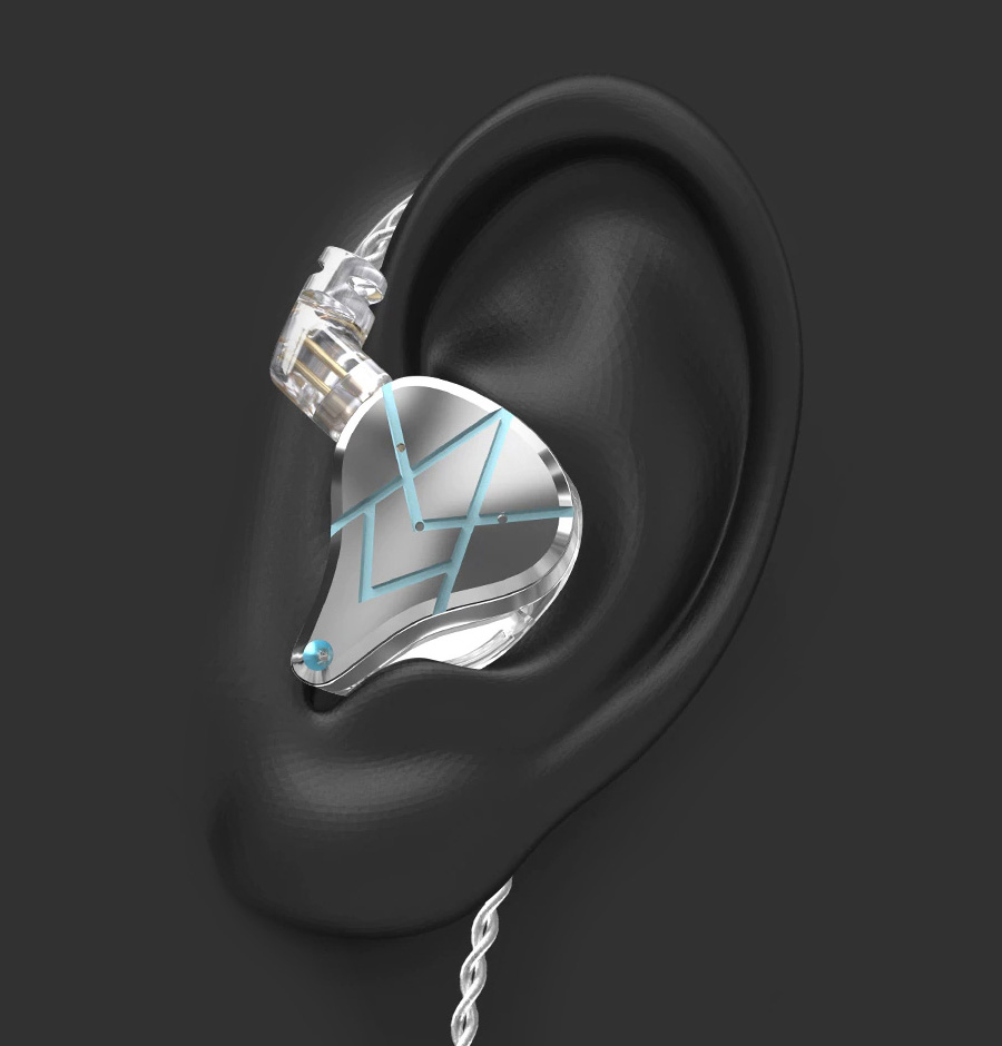 KZ ASX In-ear special-shaped structure