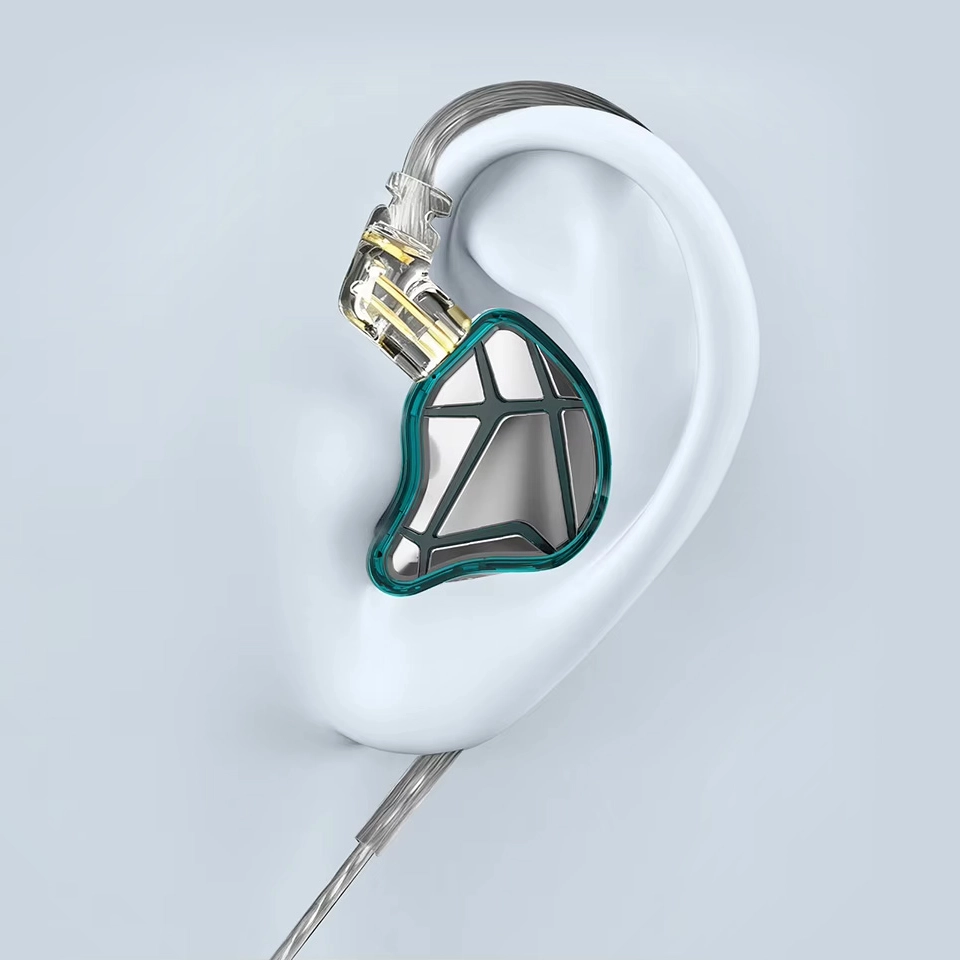KZ Axas in ear