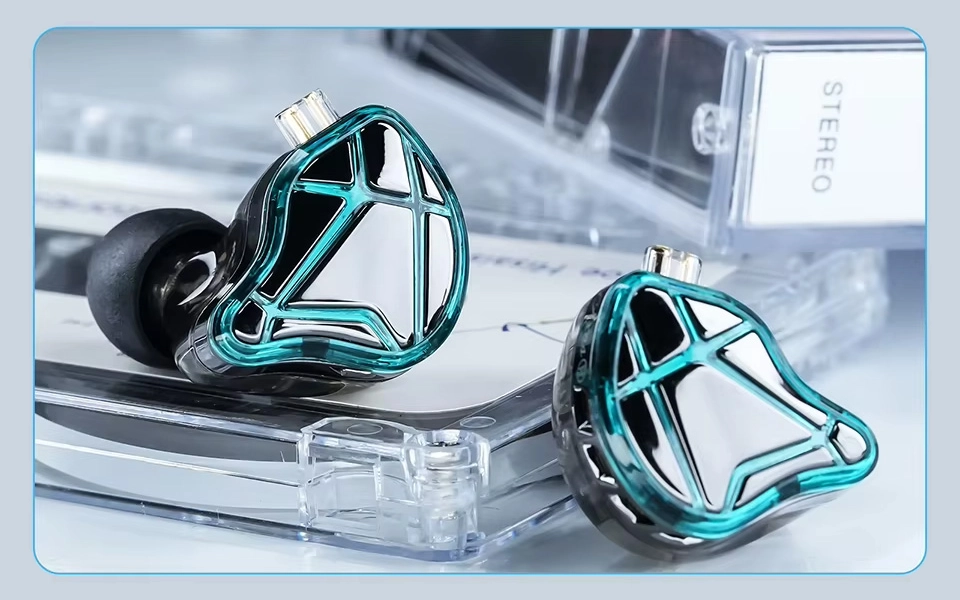 KZ Axas HiFi earphones on cassette