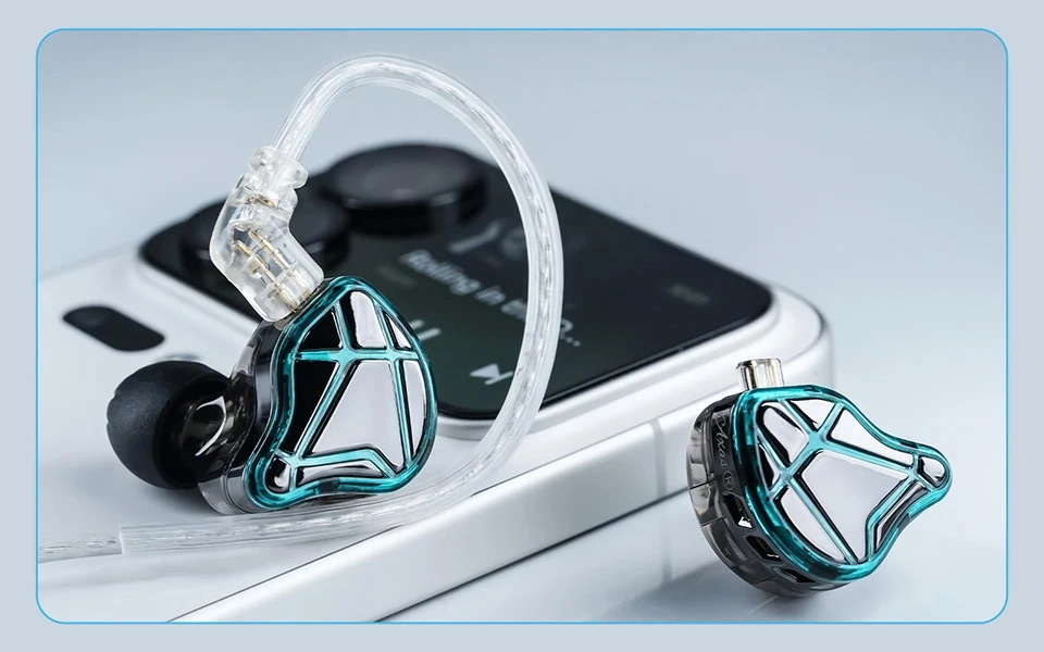 KZ Axas HiFi earphones on Xiaomi 17 Pro