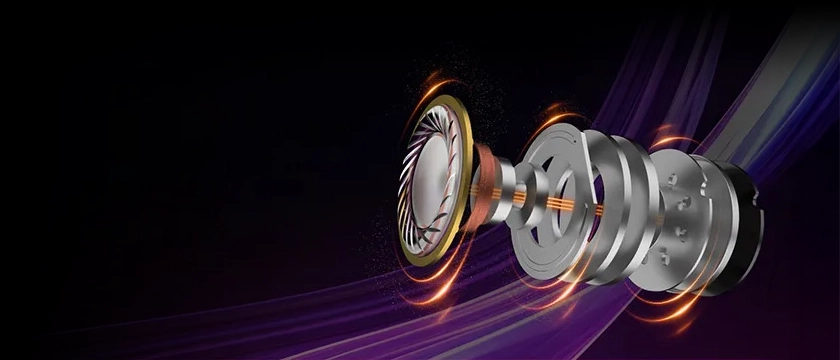 KZ Axas gaming earbuds driver structure