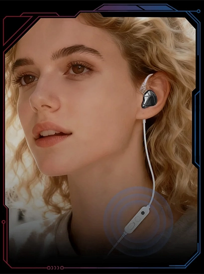 KZ Axas gaming earbuds lifestyle