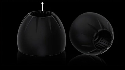 KZ Axas gaming earbuds two eartips