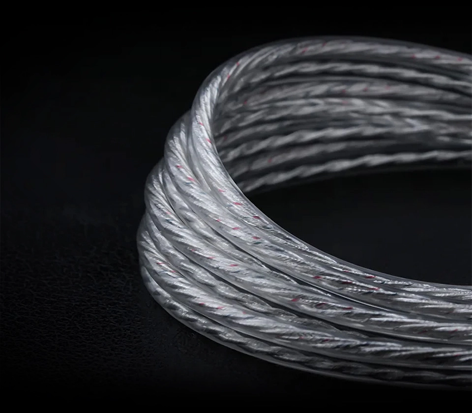 KZ Axas gaming earbuds cable