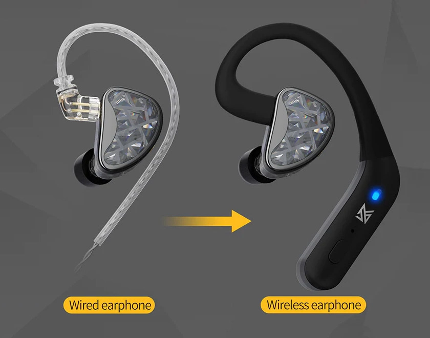 How to transform wired earphones into wireless with KZ AZ20