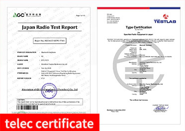 KZ BTE Certified by BQB/KC/TELEC 3