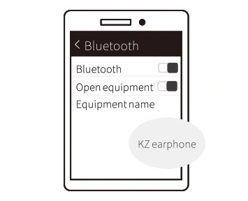 KZ Bluetooth 4.2 Cable Search mode