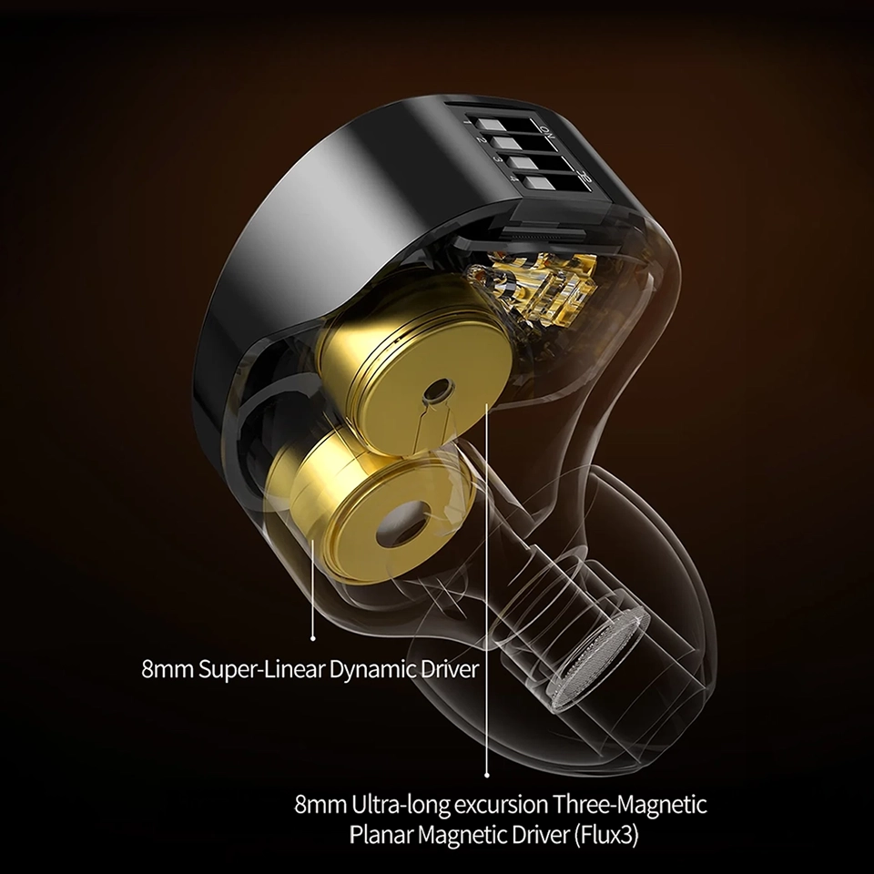 KZ Duonic dual driver design