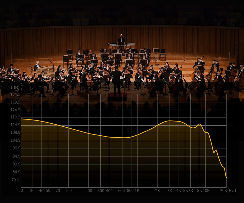 KZ EDX Lite Frequency response