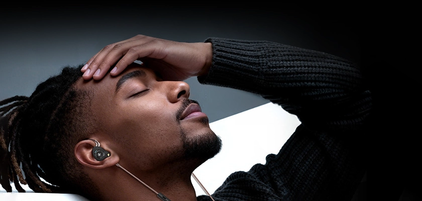 KZ Eldar worn in ear