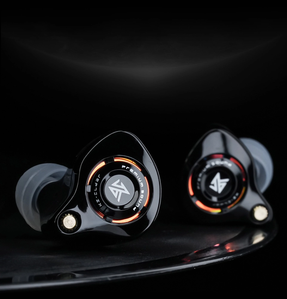 KZ Eldar black IEM earphones
