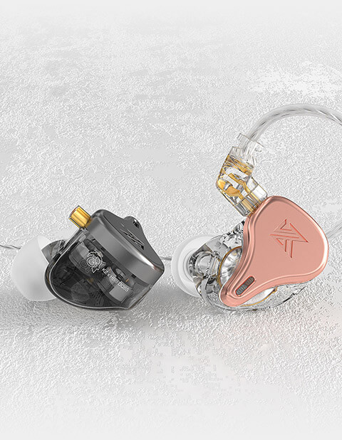 KZ x HBB DQ6S - 3 Dynamic Driver Array Earphones