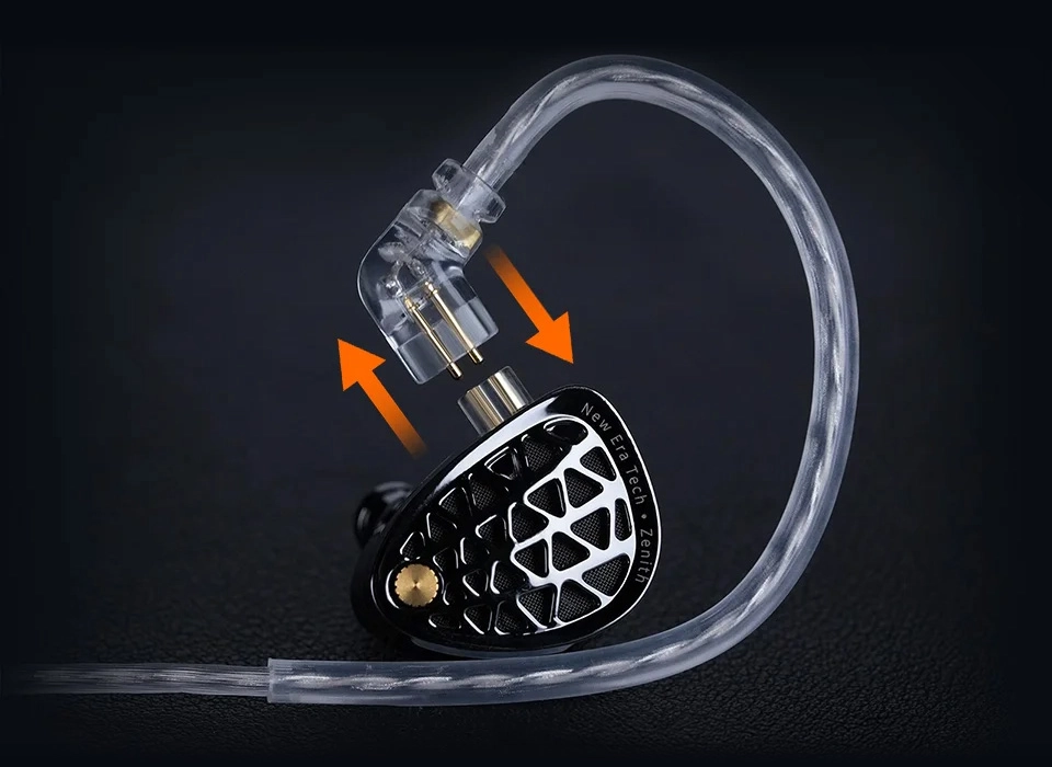 KZ M2 cable with 2-pin detachable connector