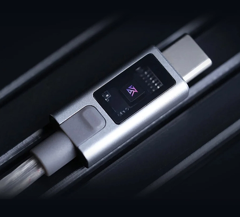 KZ M2 type-C DAC close-up