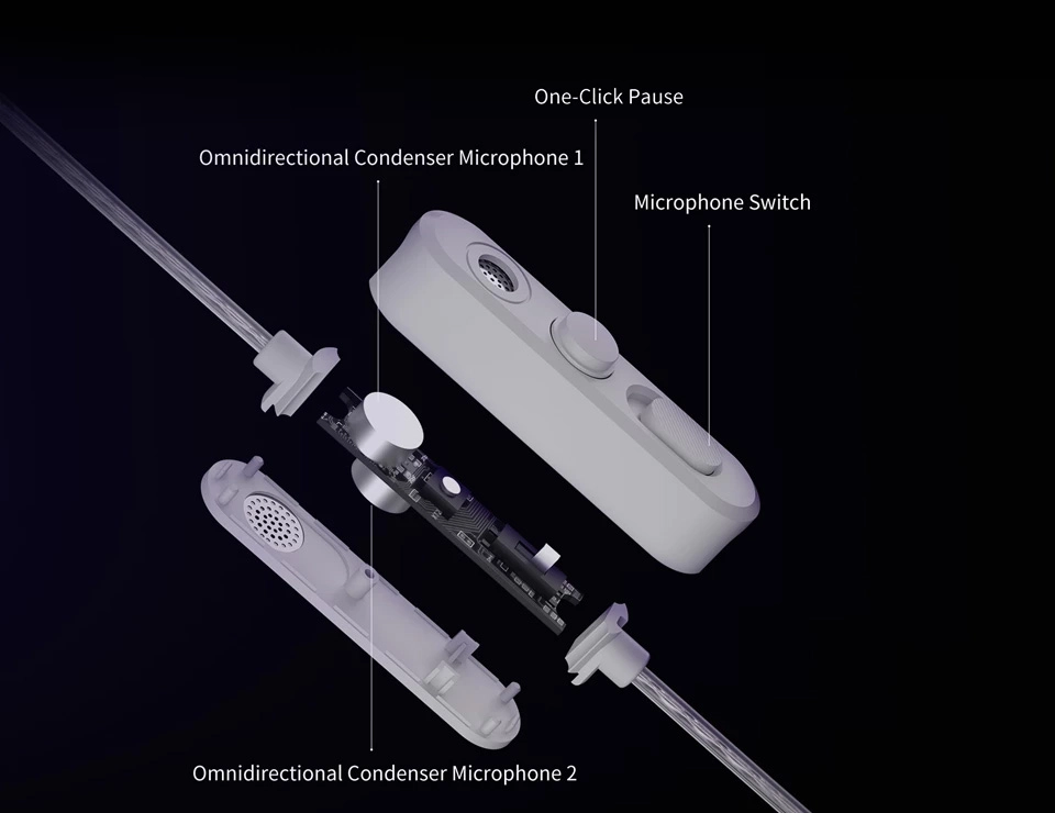 KZ Phantom dual microphones