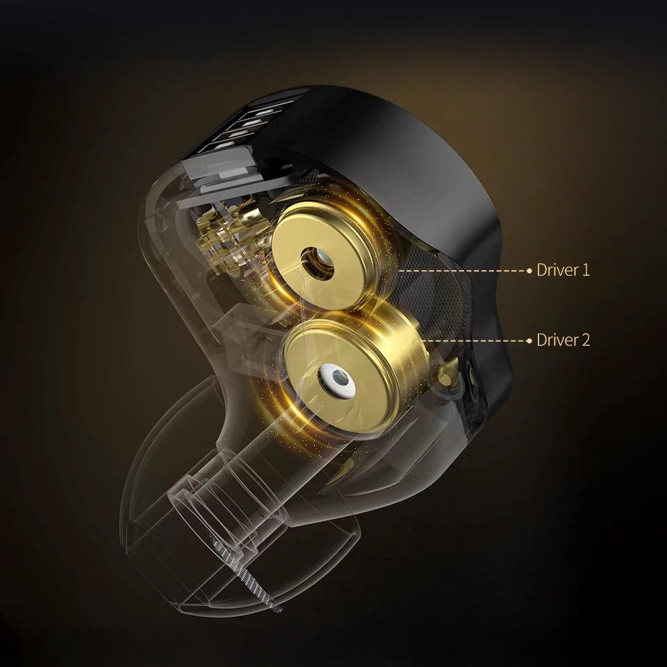 KZ Pisces internal driver layout