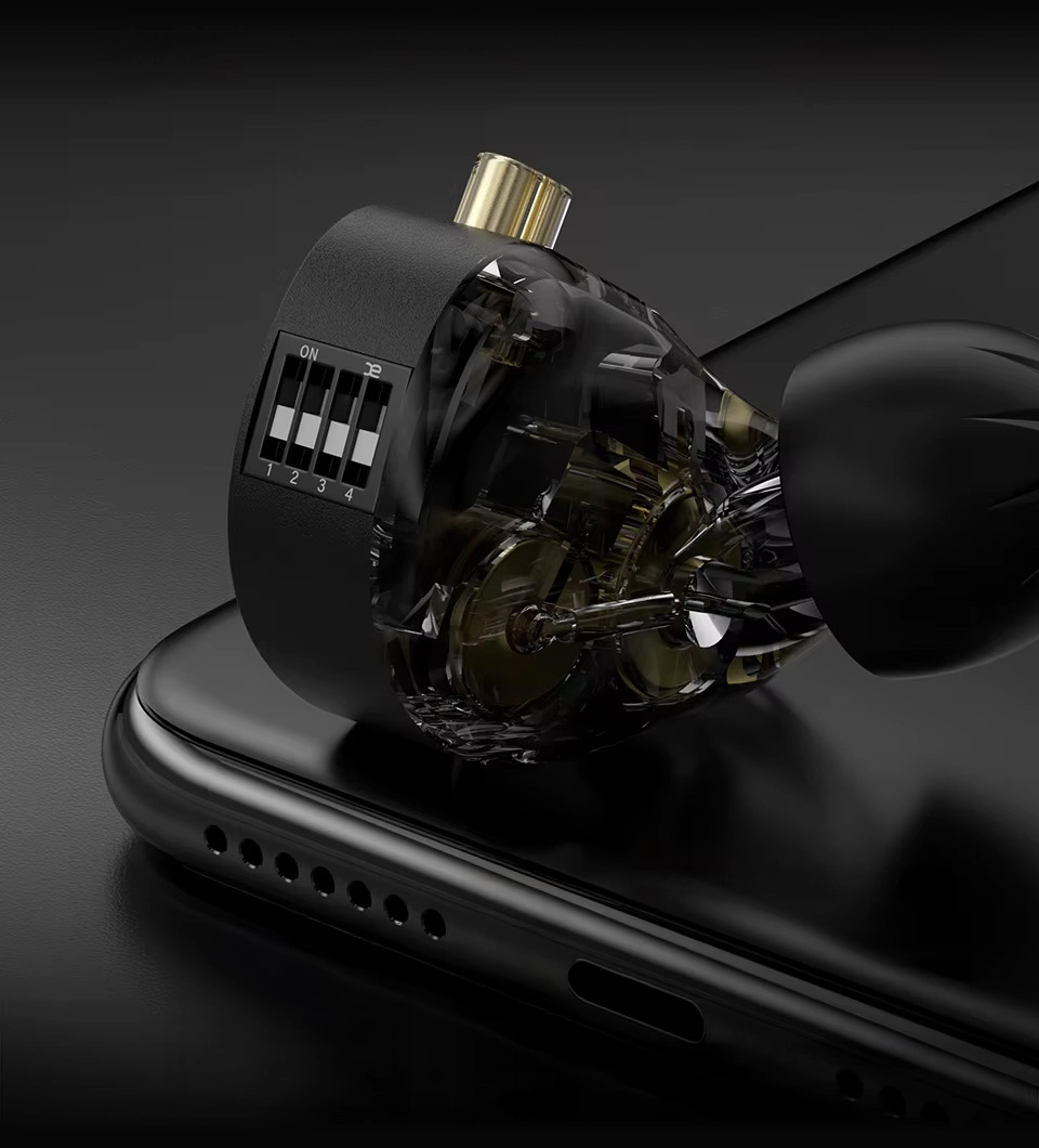 KZ Pisces IEM with tuning switch