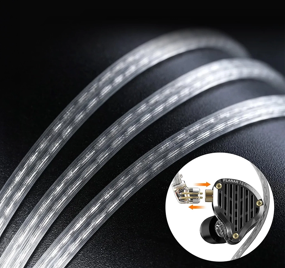 High-purity Silver-plated OFC cable