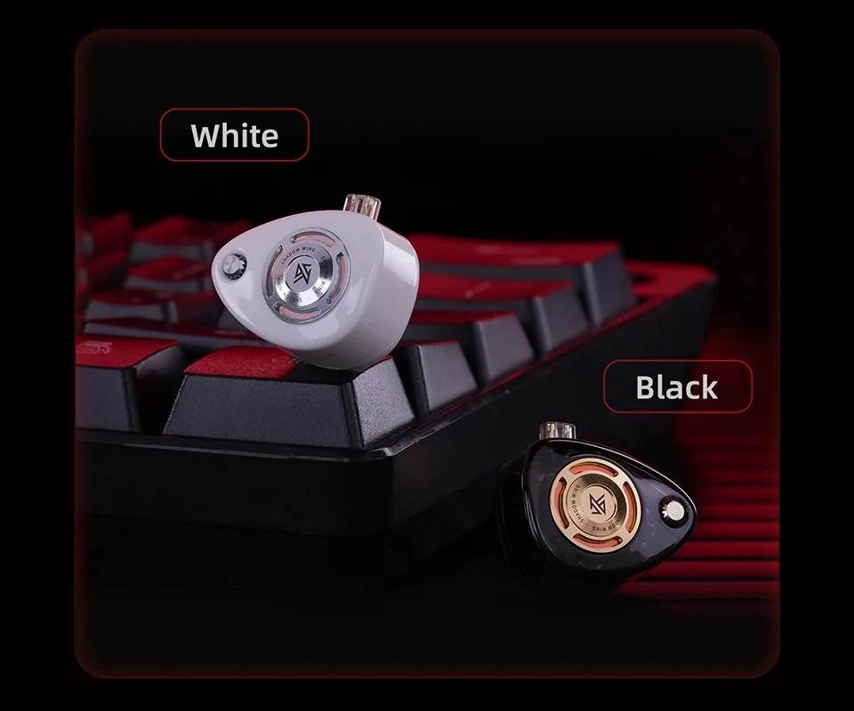 KZ Shadow Wing White and Black Color Options
