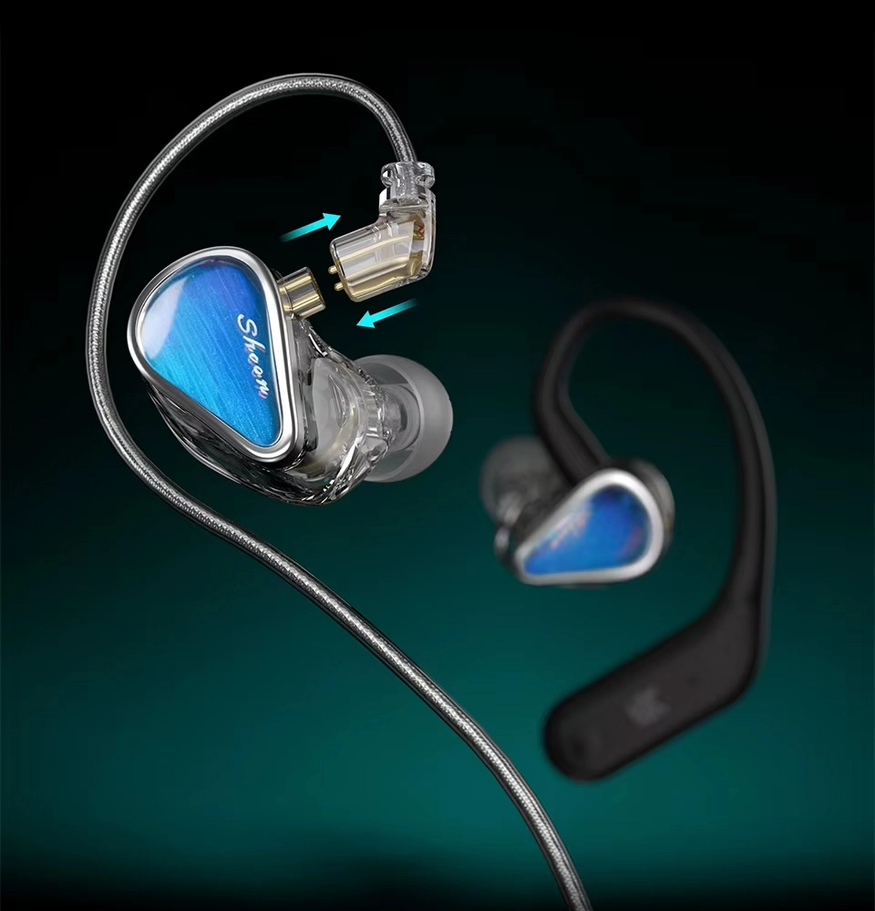 KZ Sheen detachable 2-pin cable design