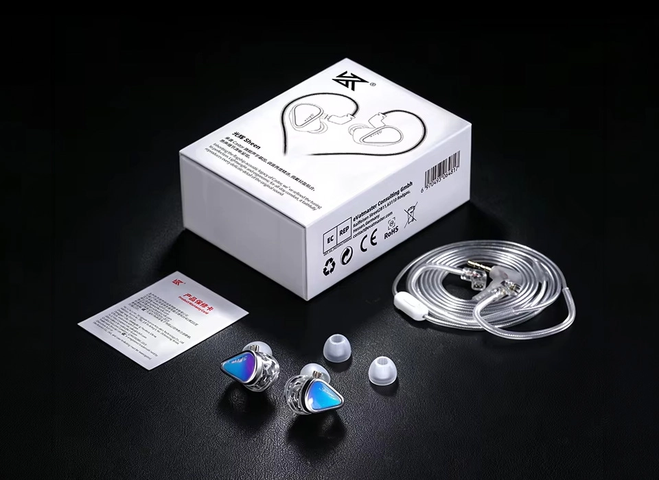 KZ Sheen package contents