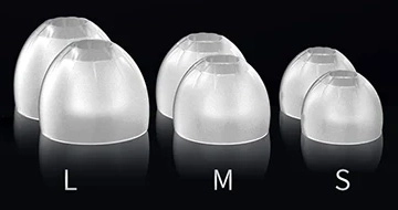 KZ Starbit silicone ear tip sizes