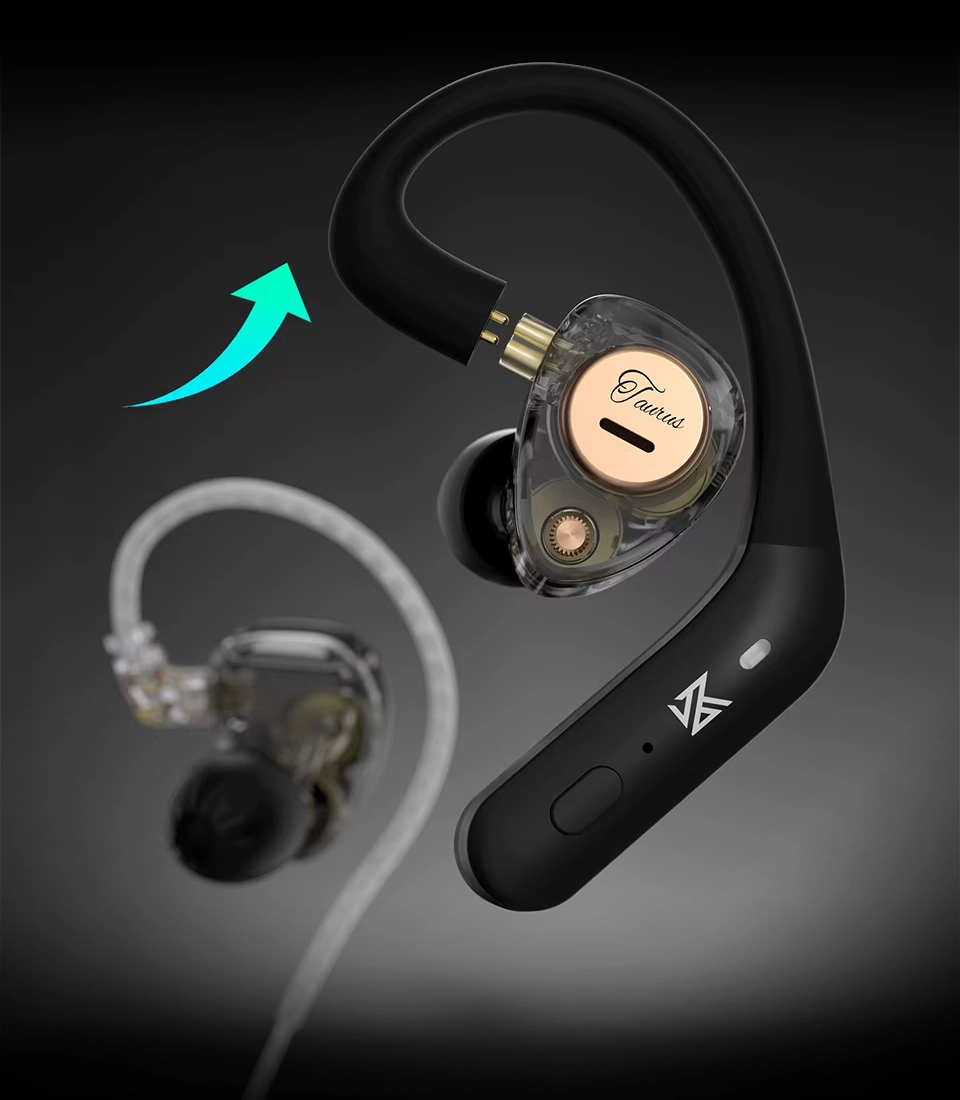 KZ Taurus earphones with detachable Bluetooth module