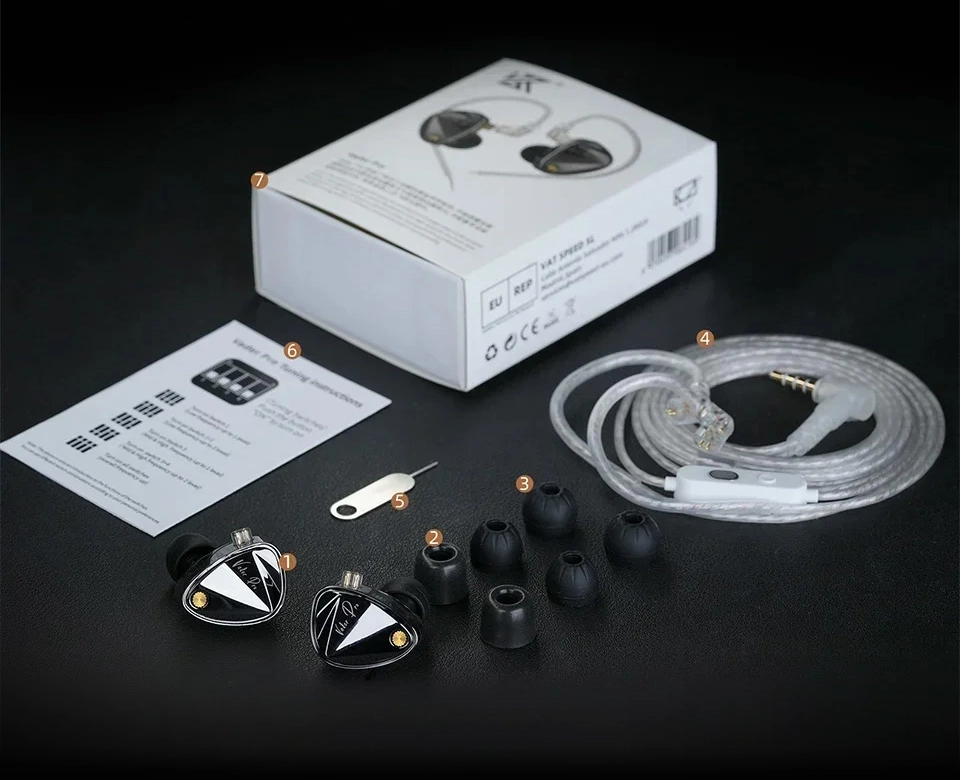 KZ Vader Pro What's in the box