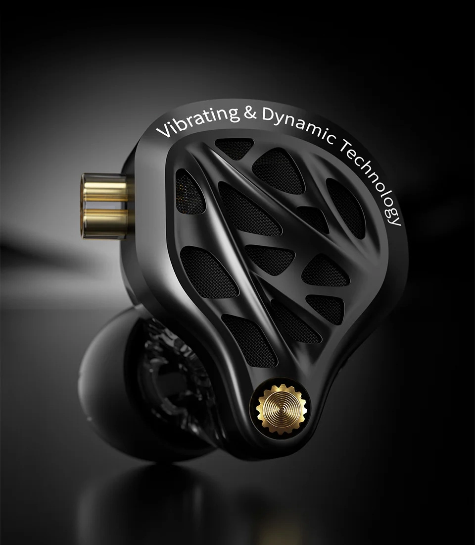 KZ Vibe X earphone close-up