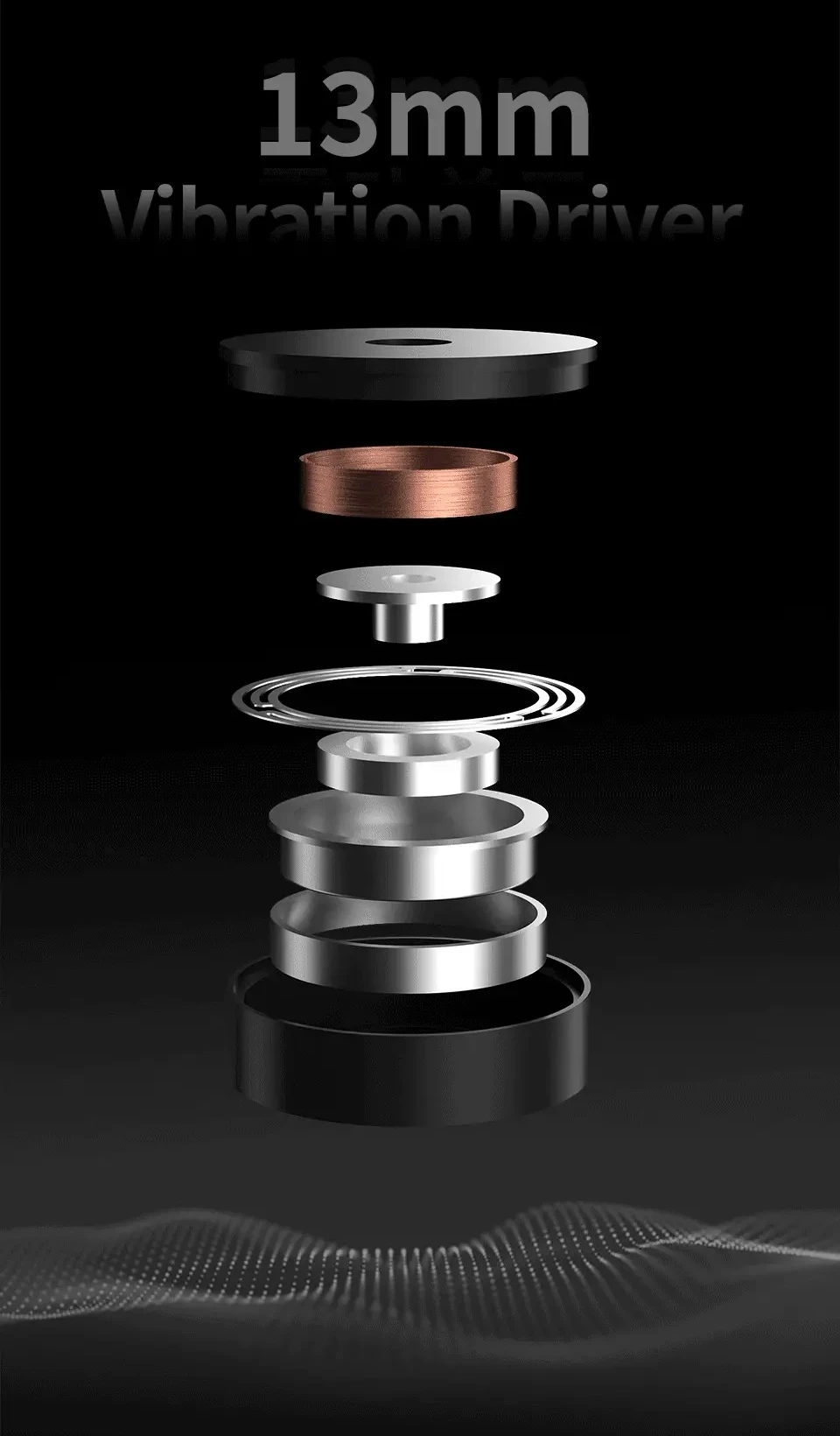 13mm High-power Ultra-low Frequency Vibration Driver