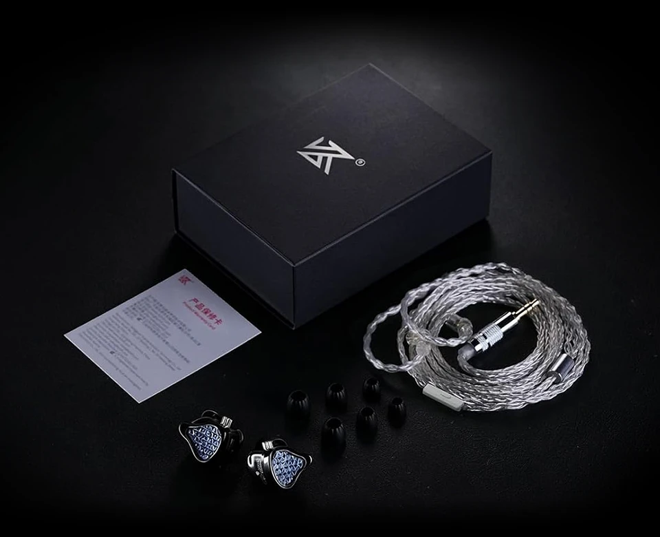 KZ ZAS Pro package contents
