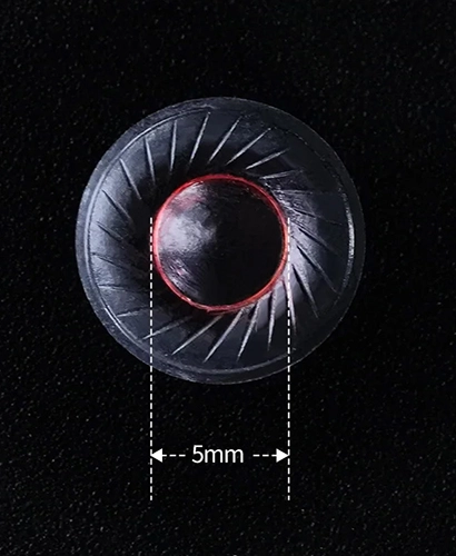 Traditional voice coil diameter