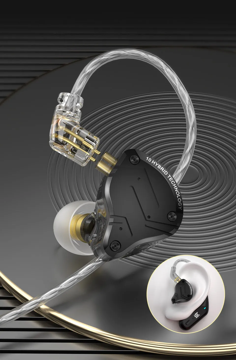 KZ ZS10 PRO BK Audífonos In Ears