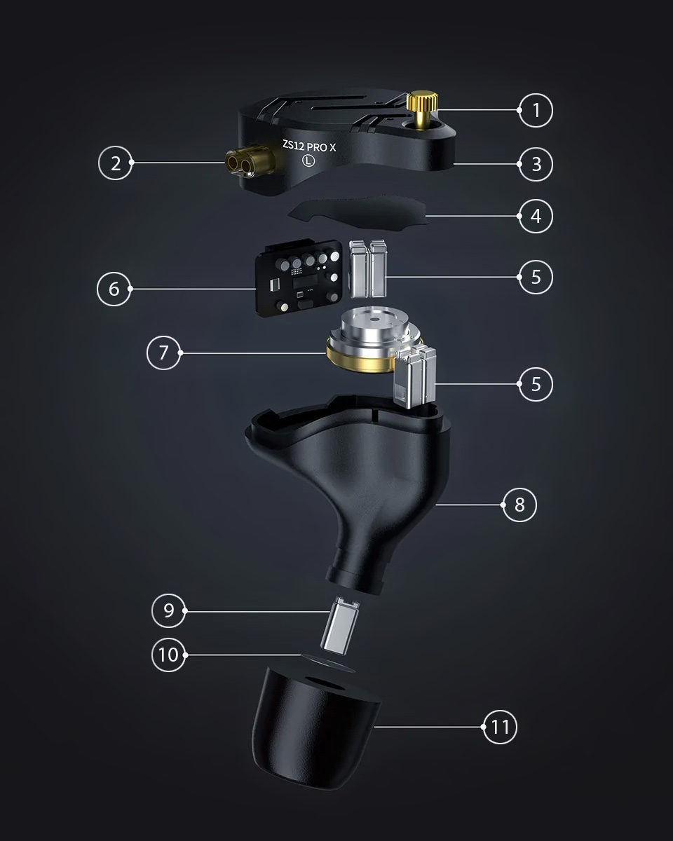 KZ ZS12 PRO X schema