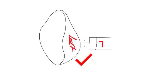 KZ ZS3 Wire Plugging Schematic Assembly a wire