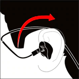 KZ ZS3E Schema How to insert into the ear