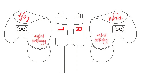 KZ ZS4 Plugging Schematic
