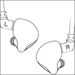 KZ ZSN Schema Left and Right